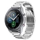 Ремешок для часов Samsung Galaxy Watch 3 41 мм 45 мм, деловой браслет из нержавеющей стали для Galaxy Watch 46 ммActive2 40 мм 44 мм
