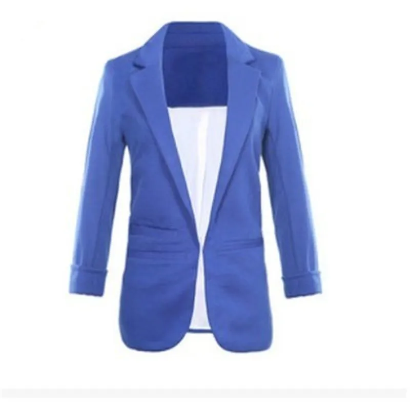 Женские повседневные облегающие блейзеры желтые белые красные пиджаки деловые