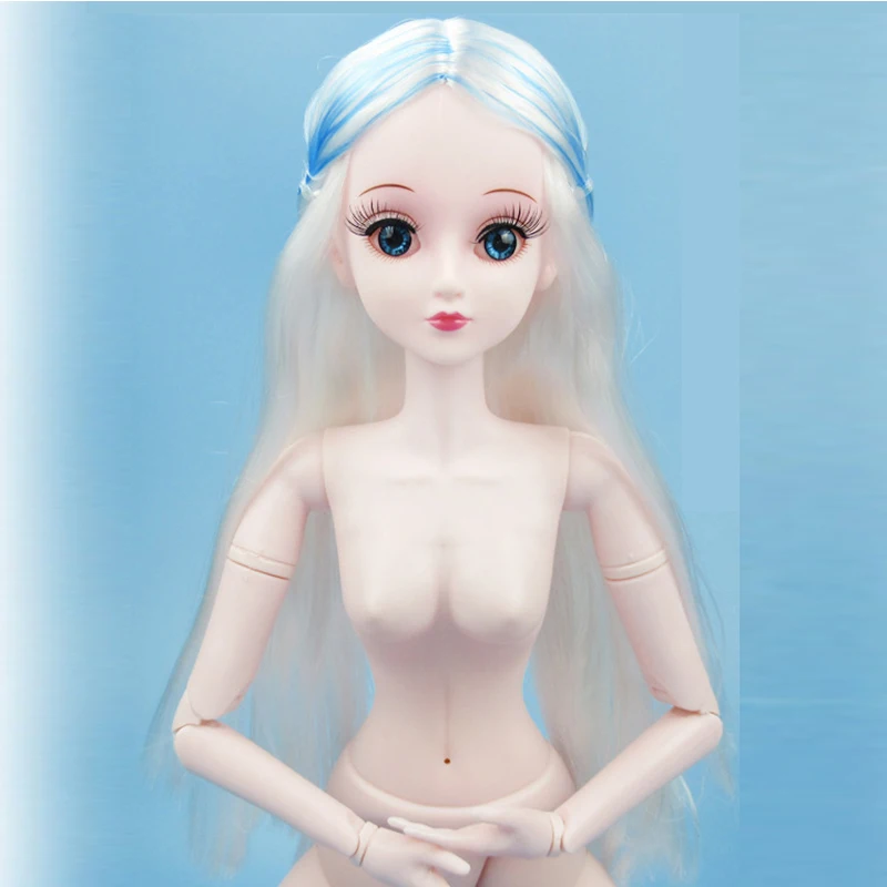 Новая Мода BJD куклы 1/3 60 см 21 подвижные шарнирные куклы женские голые обнаженные женские куклы тело с 3D глазами игрушечная обувь для девочек