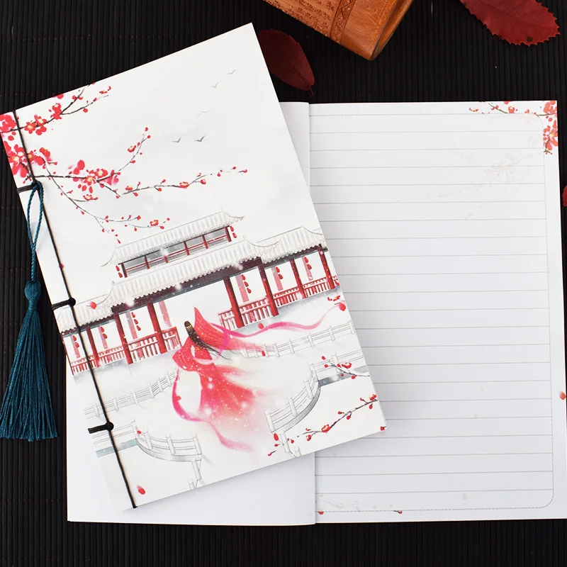5 Hethrone 1 шт. китайский креативный блокнот для зарисовок Bullet journal милый Накручивающийся блокнот Еженедельный планировщик Канцелярские товары дневник для путешествий - Цвет: 5