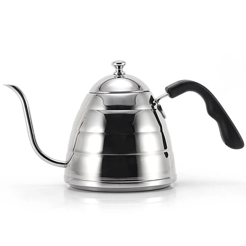 Gooseneck залейте чайник кофейник с воронкой 18/8 нержавеющая сталь Teakettle