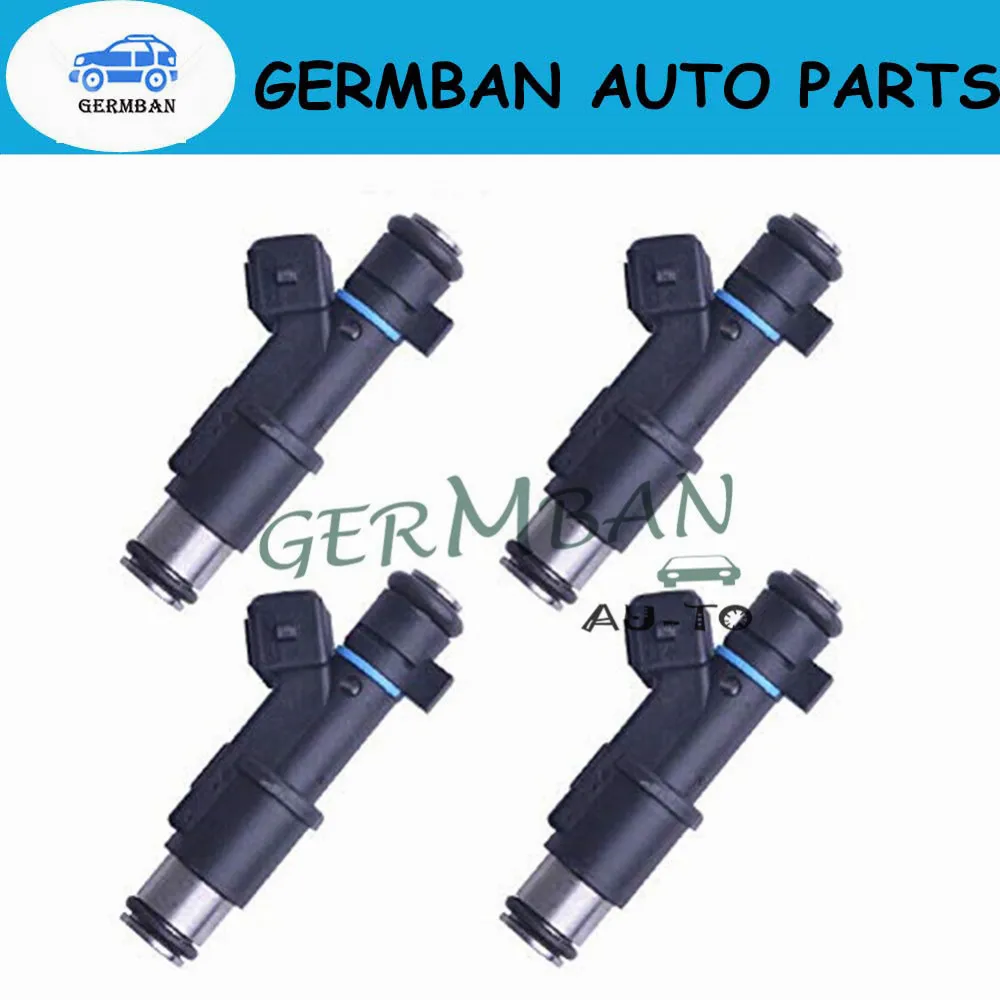 Топливный инжектор 4шт./лот подходит для Peugeot 206 307 406 407 607 806 807 Citroen C4 C5 C8 Evasion Jumpy Xsara 2