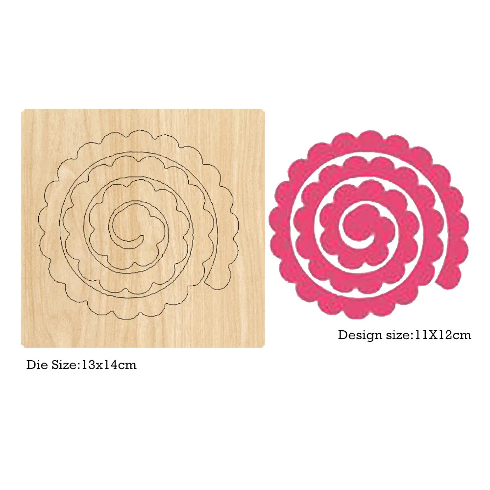 Деревянные Вырубные штампы рождественские стальные резиновые для изготовления