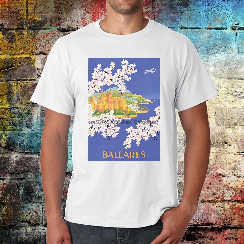 

Baleares t-shirt Vintage travel T-shirt Ibiza Tshirt Summer Tee Graphic Tee