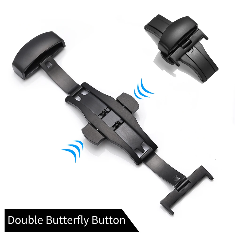 Застежка-бабочка для браслета часов 18 мм | Наручные часы