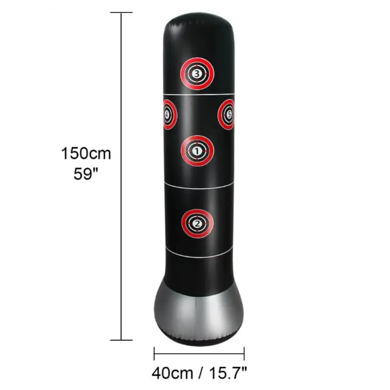 1.5M/1.6M New Inflatable Stress Punching Tower Bag Boxing Pillar Tumbler Fight Column Fitness Tool With Pump | Игрушки и хобби