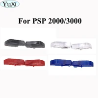 yuxi l r trigger button replacement for sony for psp2000 for psp3000 left right lr button for psp 2000 3000 clear red black blue
