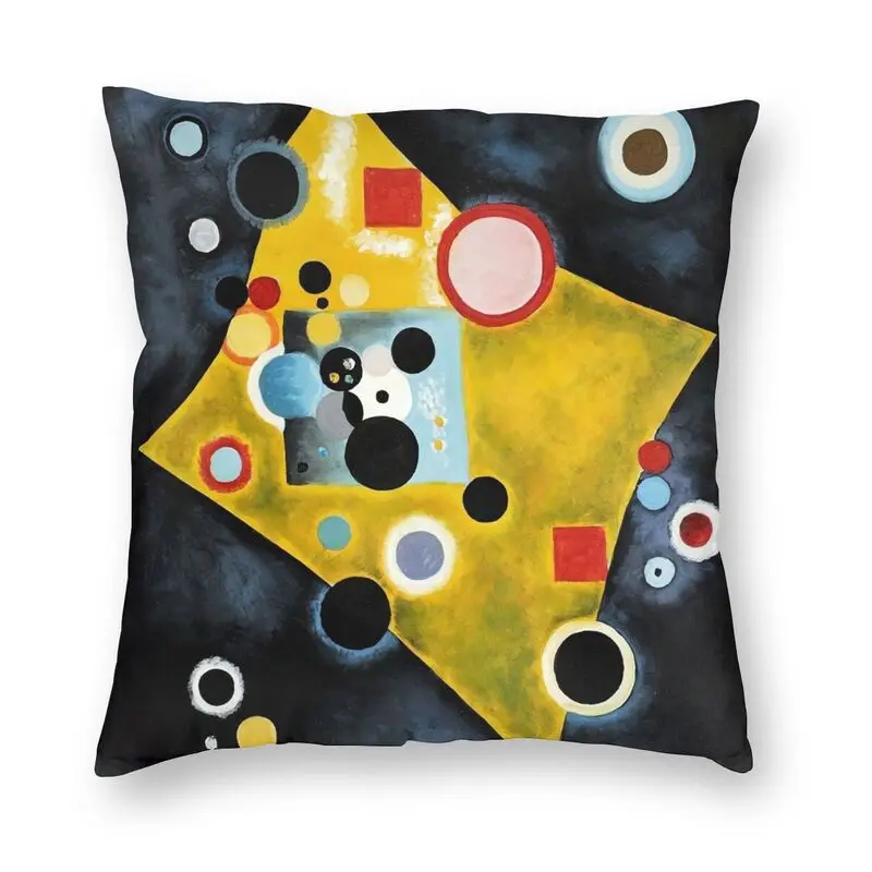 

Наволочка на подушку Accent On Rose By Wassily Kandinsky, домашний декоративный квадратный Чехол на подушку с абстрактным современным искусством 40x40