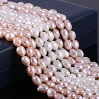 natural freshwater pearl beads high quality 36cm punch loose beads for diy women necklace bracelet jewelry making