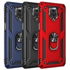 Противоударный бронированный чехол для Xiaomi Redmi Note 10 9 8 7 Pro Max 10S 9S 8T 9T 9A 9C, чехол с магнитным кольцом-подставкой для POCO X3 NFC M3 Pro, чехол