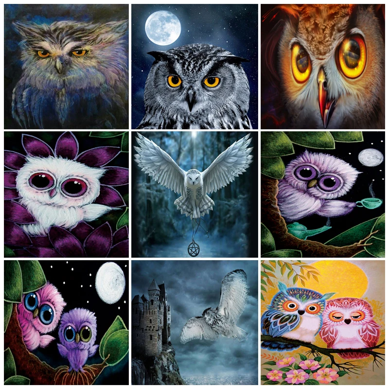 

Swan Series Picture 5D DIY Diamond Painting Square/Round Full Drill Mosaic Cross Stitch Kit Artist Home Decoration
