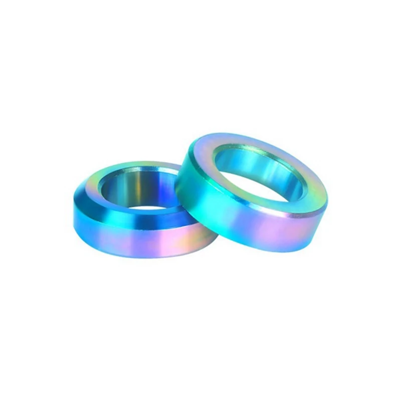 

4Pcs Bike Brake Screw Washer Titanium M6 Concave Convex Balancer for Mountain Bike