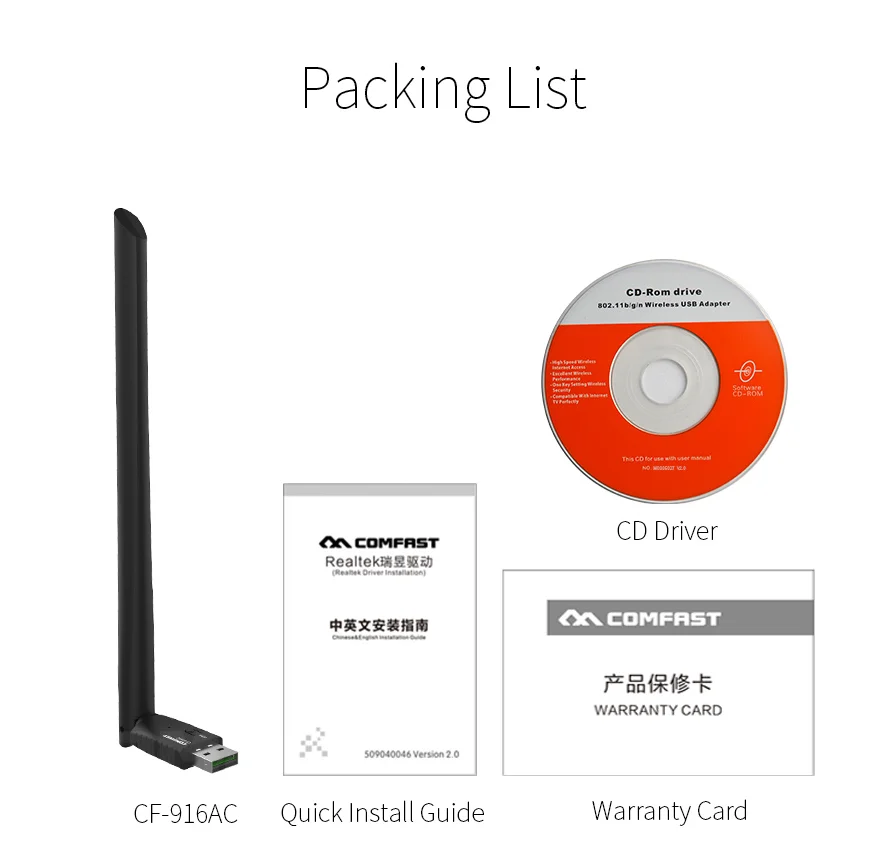 COMFAST 802.11AC usb Wi-Fi ethernet адаптер двухдиапазонный 2 4 + 5G беспроводной dongles