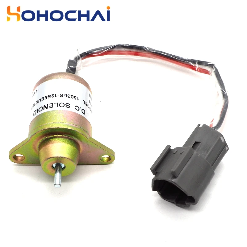Válvula de Solenóide de Combustão do Motor Solenóide Sunward Yuchai Yanmar 4tnv94 – 4tnv98 150es-12s5suc12s 12v 50