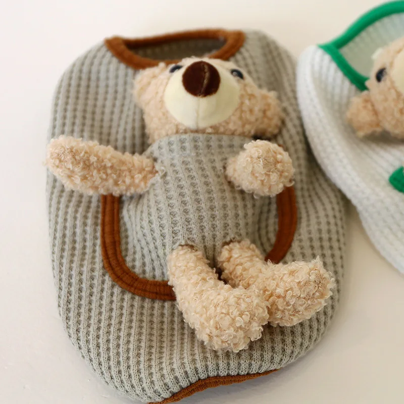 

С маленьким медвежонком: свитера с изображением собаки любимчика одежда с рисунком пуделя для женщин сумка на плечо сумка из кожи одежда ле...