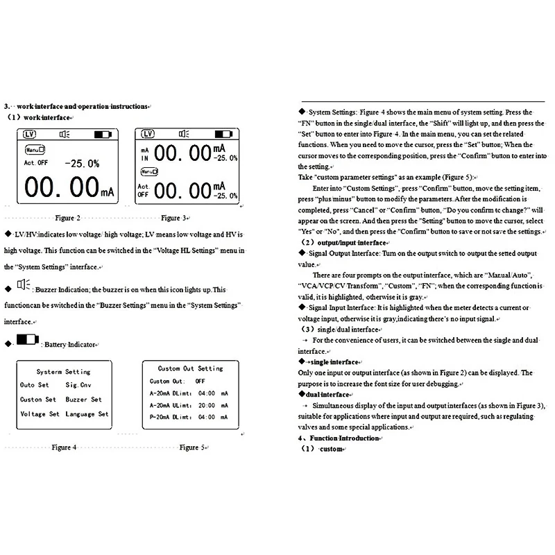 High Precision Adjustable Current Voltage Analog Simulator 0-10V 4-20MA Signal Generator Sources Transmitter Calibrator | Инструменты