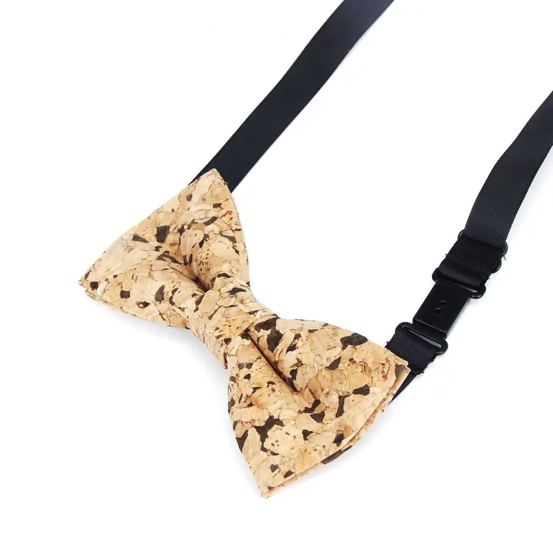 

hildren's Cork fashion lace children's novelty handmade solid neckline for the wedding party Gift Wooden Child Bow