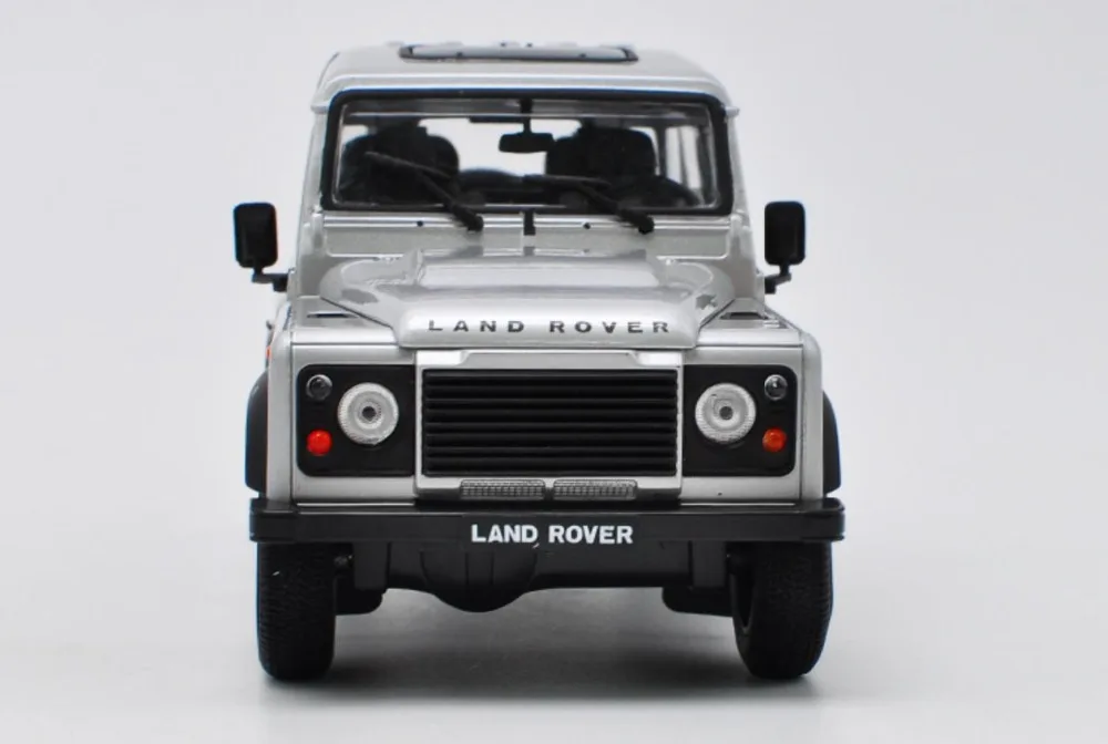 Welly 1/124 1:24 Land Rover Defender внедорожник автомобиль литья под давлением дисплей Модель игрушки на день рождения для детей мальчиков и девочек