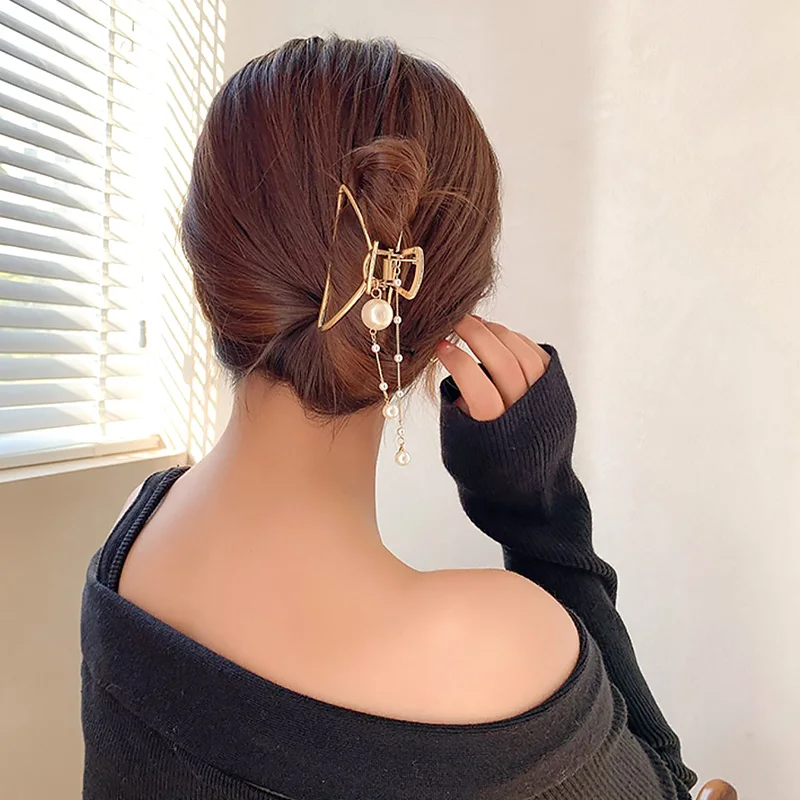 Новинка 2021 темпераментная Бабочка с кисточкой металлическая заколка для волос в