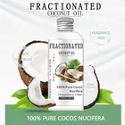 100 мл 100% натуральное чистое Кокосовое масло органическое кокосовое масло первого отжима лучшее кокосовое масло холодного отжима для ухода за кожей и волосами эфирное масло