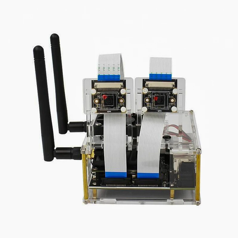 Акриловый защитный чехол NVIDIA Jetson Nano Board совместимый с A02/B01|Демонстрационные