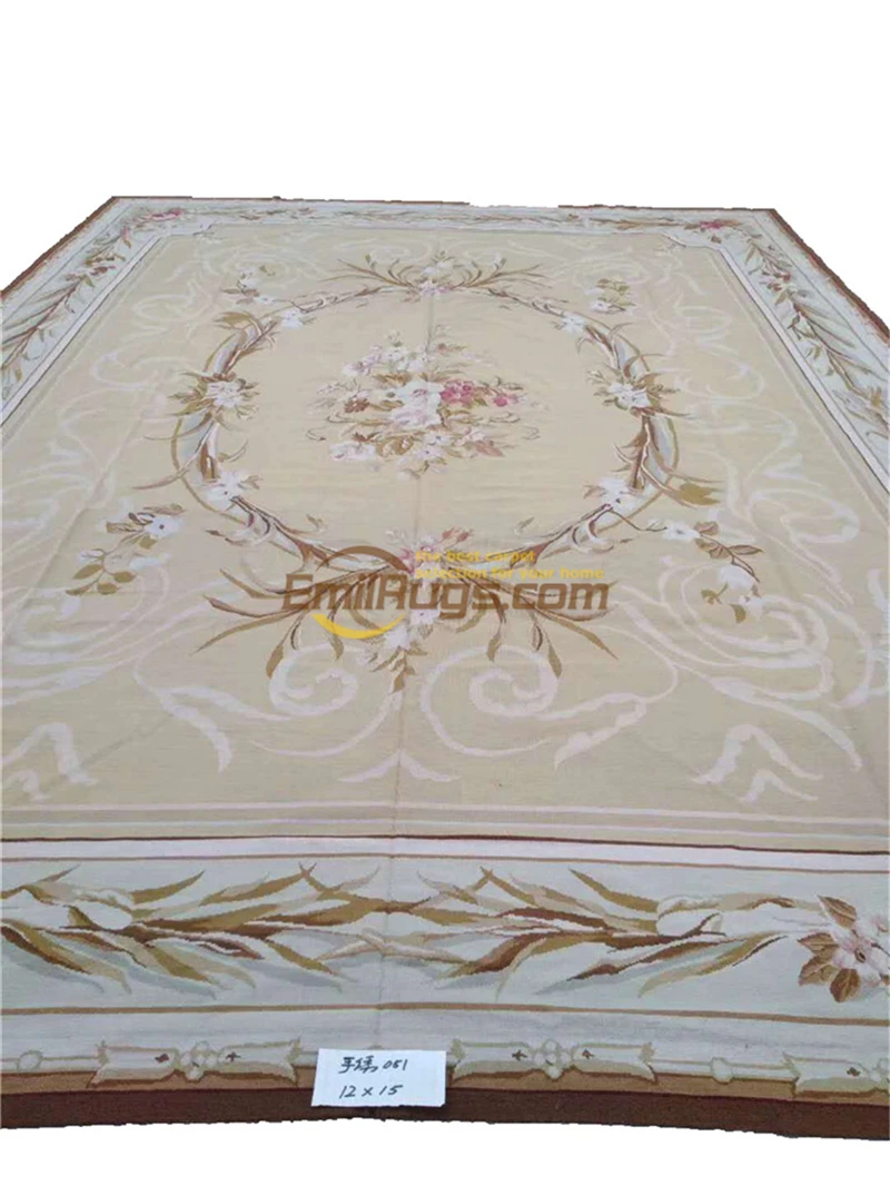 Goede Aubusson Franse Print Tapestr Borduren Circulaire Mode Tapijt Woonkamer Indoor Tapijt Rechthoek Tapijt Overstuur