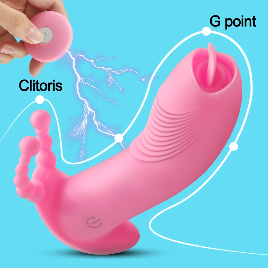 Носимых трусики для женщин вибратор в виде фаллоимитатора бабочка Беспроводной