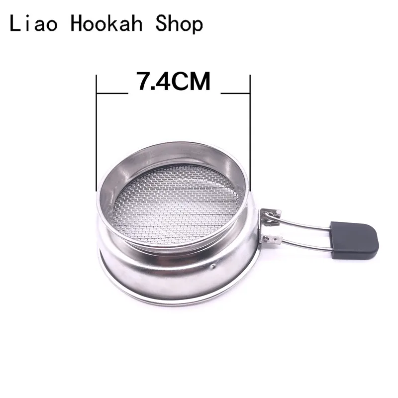 Держатель угля для кальяна Нержавеющая сталь чаша чаш Narguiles уголь мастер Cachimba