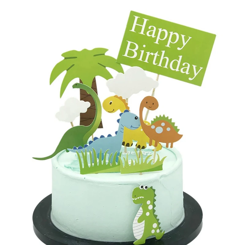 DIY торт Топпер Фея палатка динозавр медсестра и доктор тематический ребенок