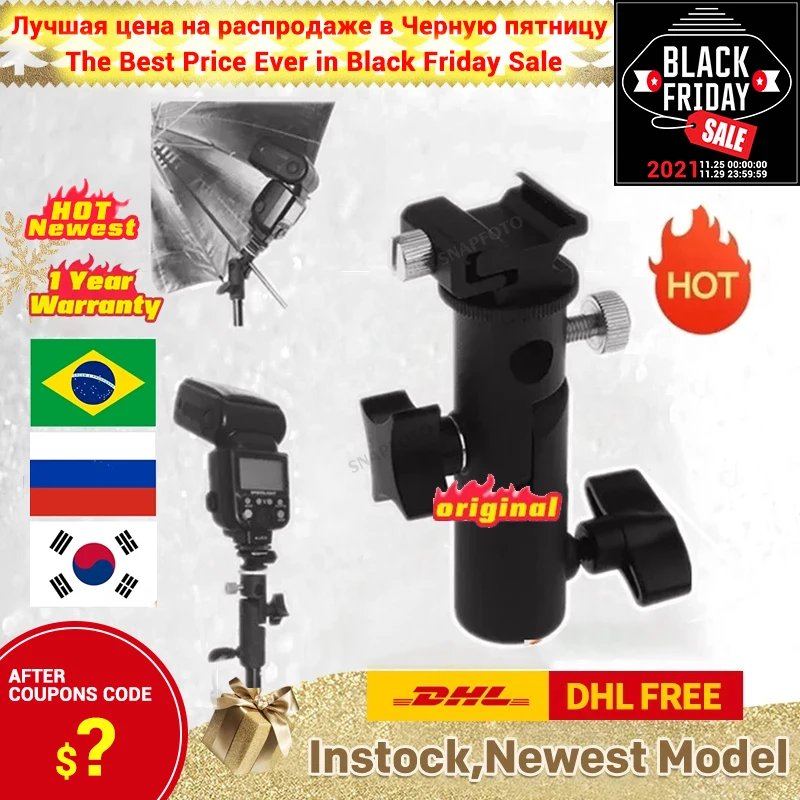 Аксессуары для фотосъемки кронштейн вспысветильник штатив адаптер 1/4 дюйма 3/8