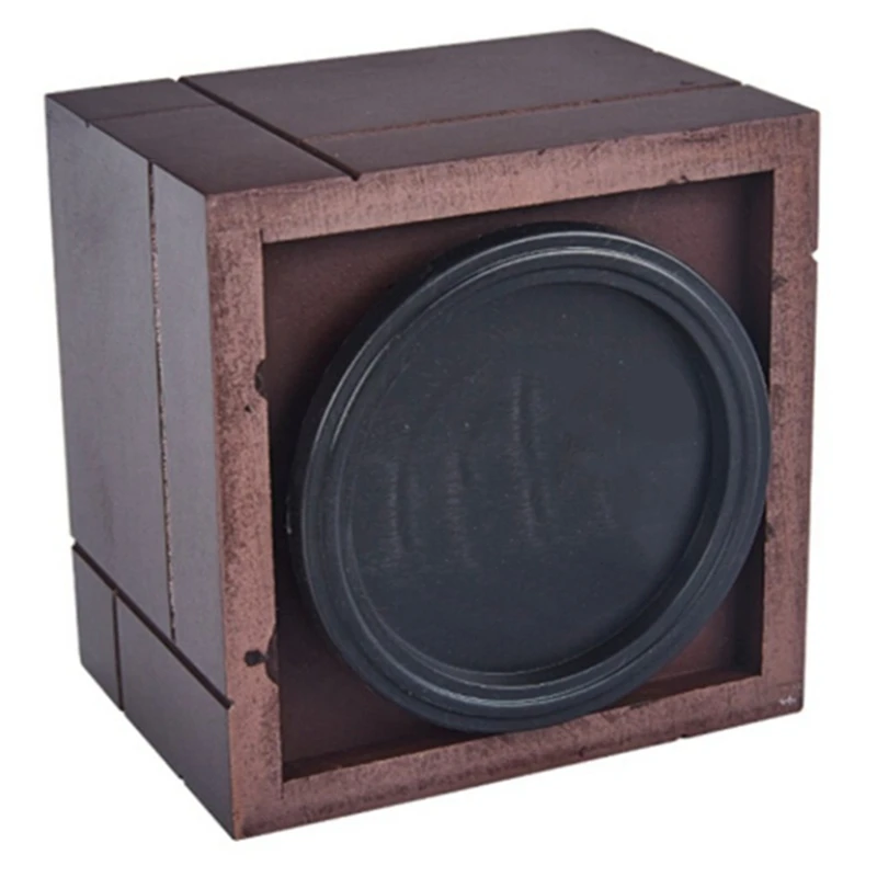 

Wooden Multifunctional Pen Holder, Rotating Pen Holder Desktop Stationery Storage Box, Office Pen Holder Crafts