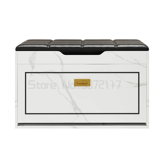 

Sitting shoe cabinet household shoe rack tipping bucket shoe rack multifunctional large capacity storage shoe stool