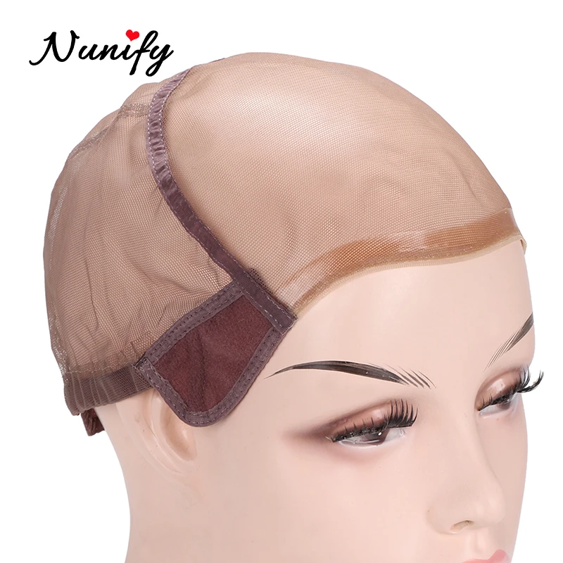 Дышащая шапочка для волос изготовления париков прозрачная черного цвета женщин