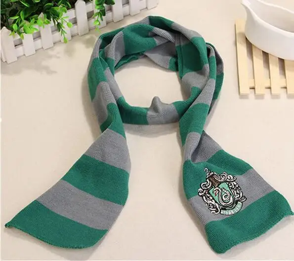 Лучший подарок школьный шарф шарфы Гриффиндор Слизерин Hufflepuff Ravenclaw шарфы маскарадные костюмы подарок на Хэллоуин Гермиона шарф