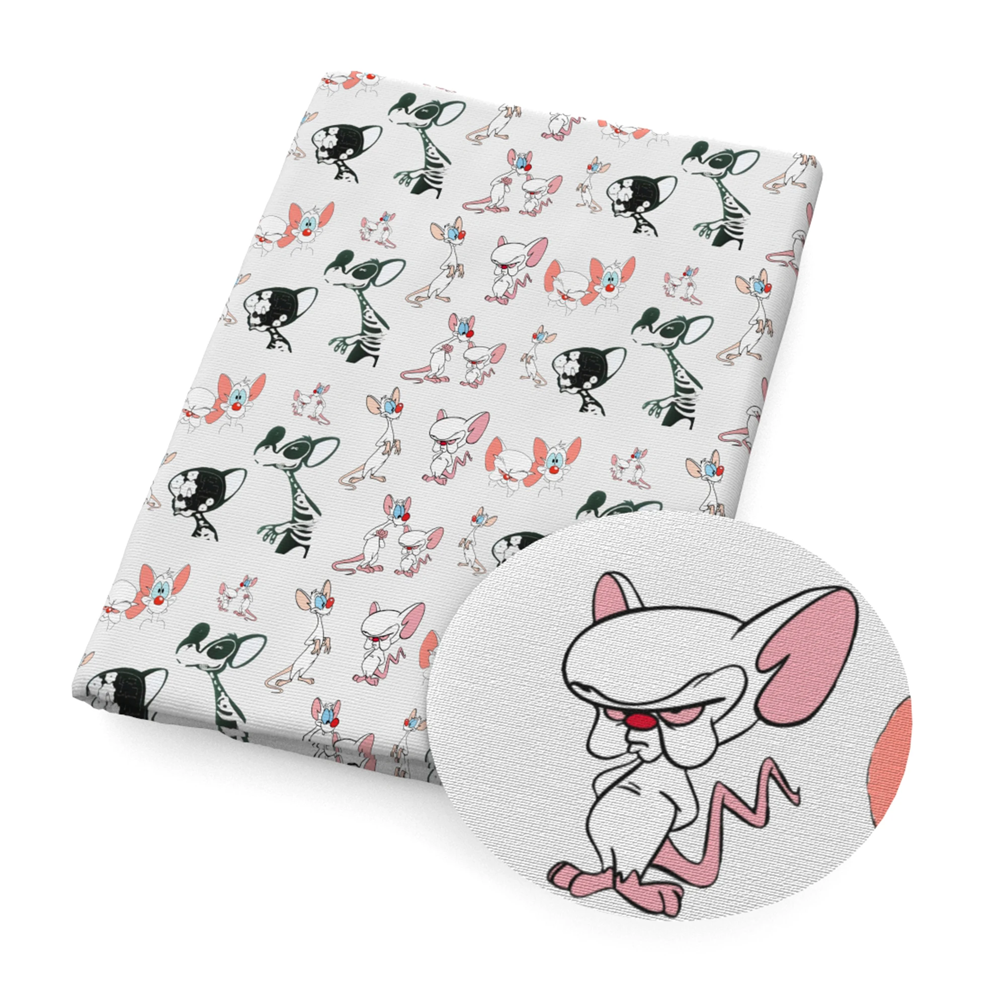 Мышь Рождественская ткань с принтом автомобиля полиэстер хлопок для пэчворка