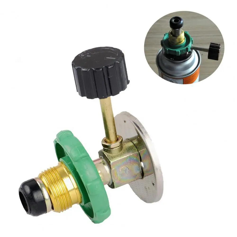 

Camping Stove Conversion Head Wear Resistant Easy to Install Accessory High Strength Split Burner Conversion Head for Outdoor