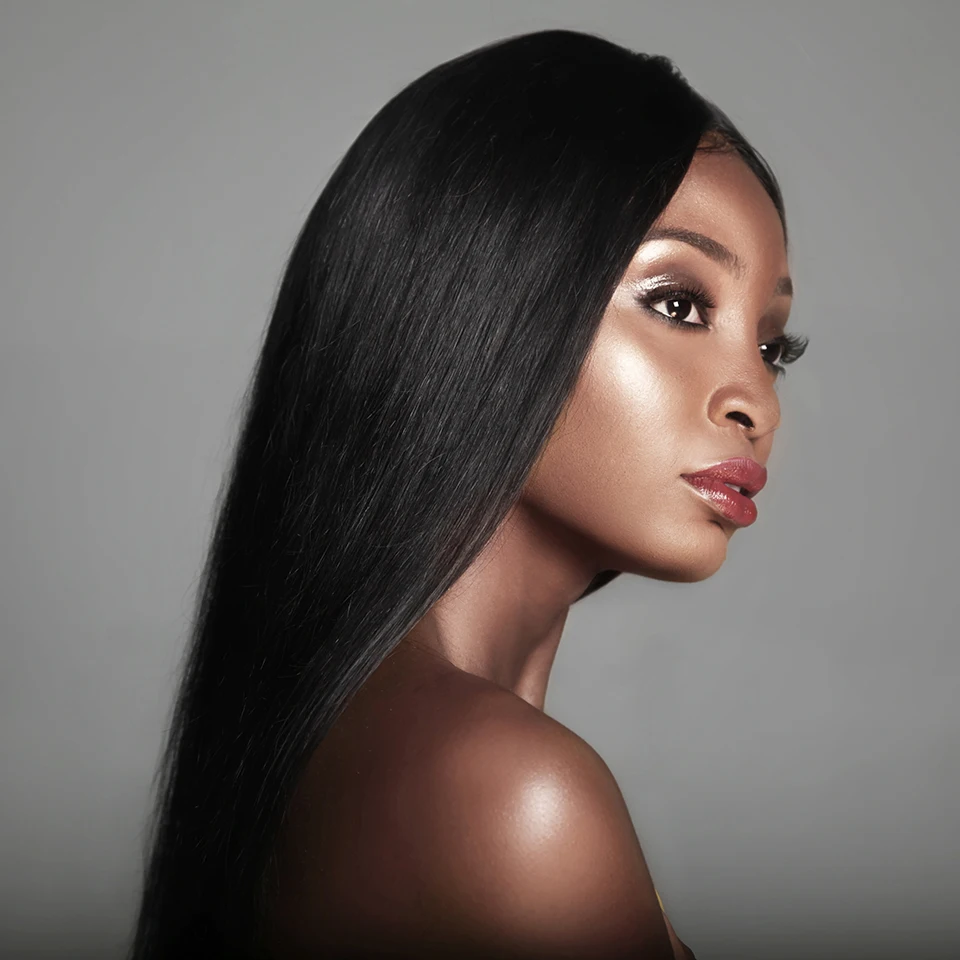 

Queen Nala OneCut Hair 8"-40" P Peruvian Straight Hair Bundles Virgin Unprocessed Hair Extension Natural Color