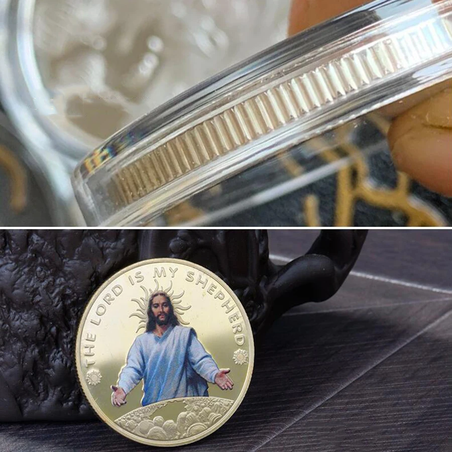 Монета-ректор с Христом религия Иисусом Христа памятная монета сувенир миф