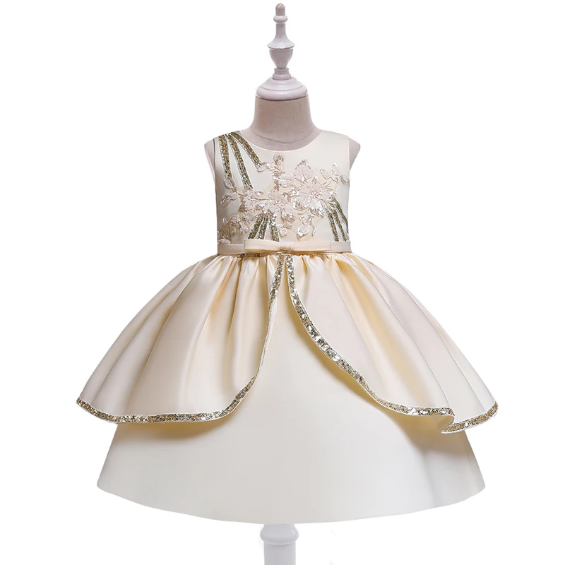 

Tutu Sequined Princess Children Birthday Party Prom Wedding Bridesmaid Evening Infant Summer Dress Kid Vestido Baby Girl Clothes