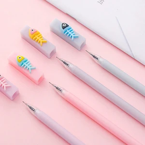 30pcs/lot Kawaii Silicone Lucky Fish Gel Pen 0.5mm Black Gel Pen Cartoon Creative Gift School Office Supplies Free Shipping 30pcs/lot Kawaii Silicone Lucky Fish Gel Pen 0.5mm Black Gel Pen Cartoon Creative Gift School Office Supplies Free Shipping
