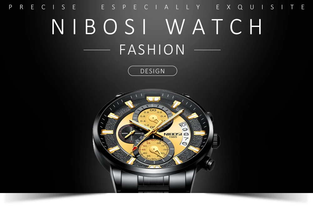 NIBOSI 2382 Luxury Men Watch description image
