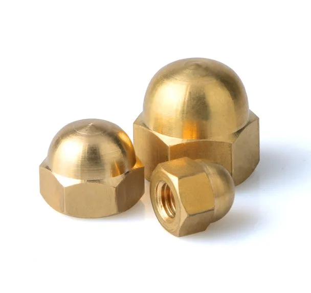 Нержавеющая сталь латунь черная углеродистая колпачок гайка шестигранная