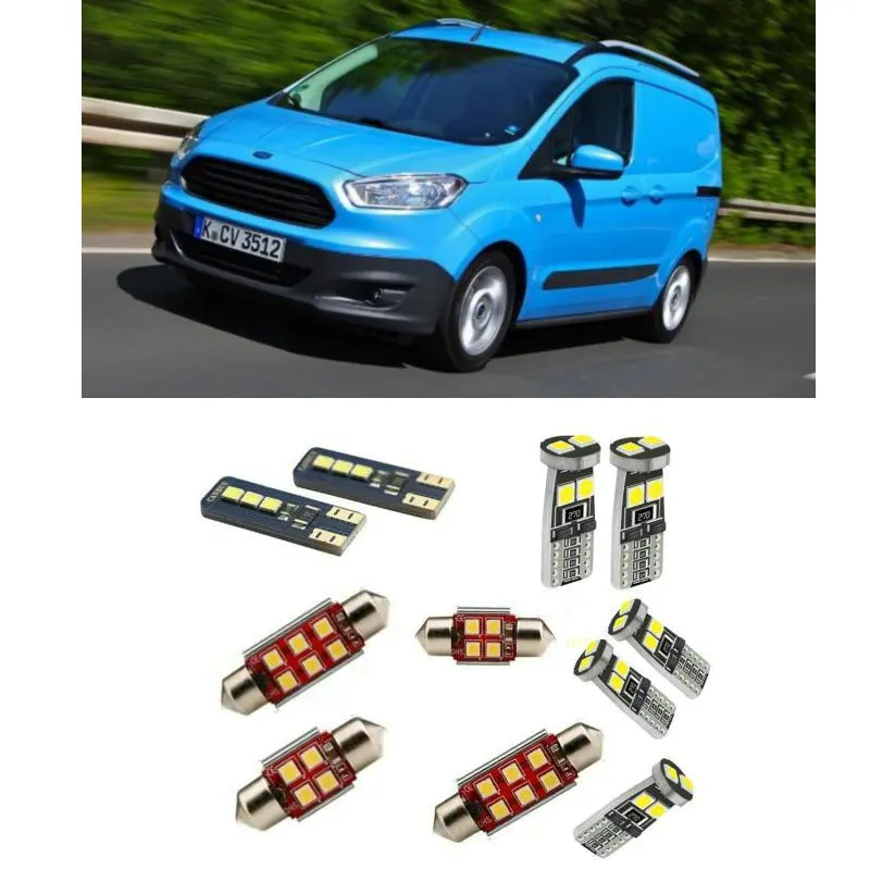 

Car Accessories Car Led Interior Light Kit For Ford Transit Courier 2014 - 2021 Error Free White 6000K Super Bright