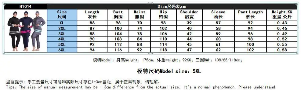 

HAOFAN Muslim Swimwear Islamic Full Cover Modesty Plus Size Summer Beach Swim Wear Arab Women Beachwear Burkini Swimsuit 6XL
