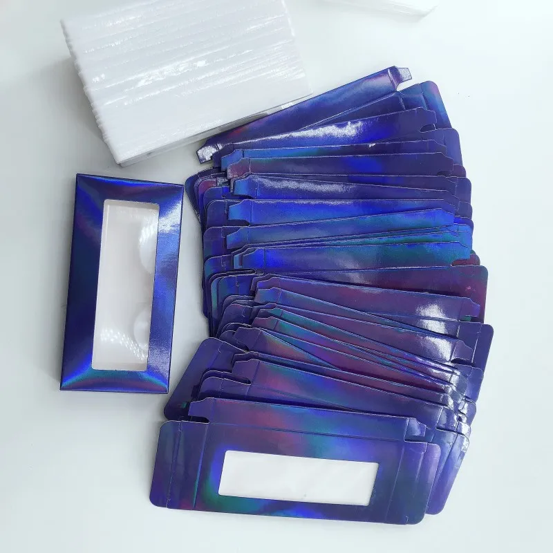 20 компл./лот мраморная коробка для ресниц упаковочная посылка упаковка