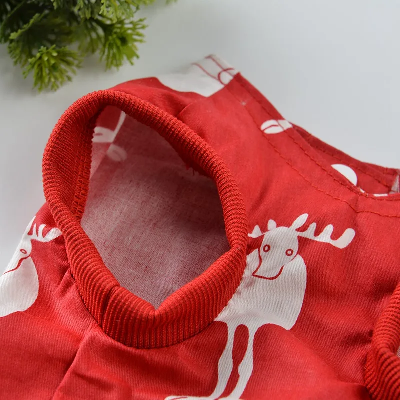 Домашние собаки рождественские костюмы Маленькая Собака Щенок Рождество Милый