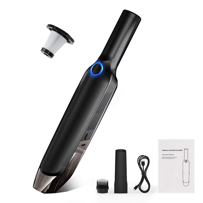 

Car Vacuum Cleaner Cordless Rechargeable Wet Dry Handheld Vacuum Cleaners for Home Carpet Pet Hair and Car