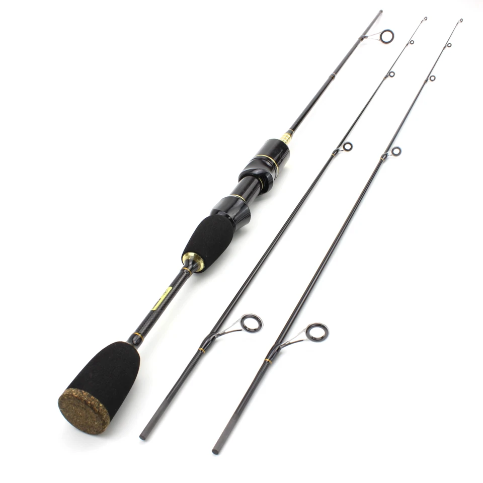 

High Quality 1.68m spinning Casting Fishing Rod lure rod 2 Tips UL/L power 8-30g Lure Weight 2-5g line wt 3-6Ibs Free shipping