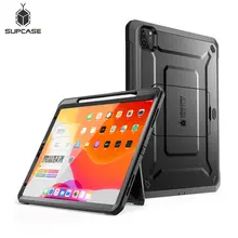 For iPad Pro 12.9 Case (2020) SUPCASE UB Pro Support Apple Pencil Charging with Built-in Screen Protector Full-Body Rugged Cover