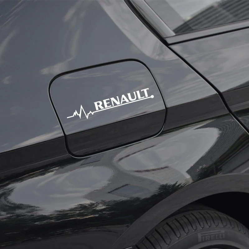 Наклейки на масляные крышки автомобиля 1 шт. наклейки для Renault koleos duster megane 2 logan renault